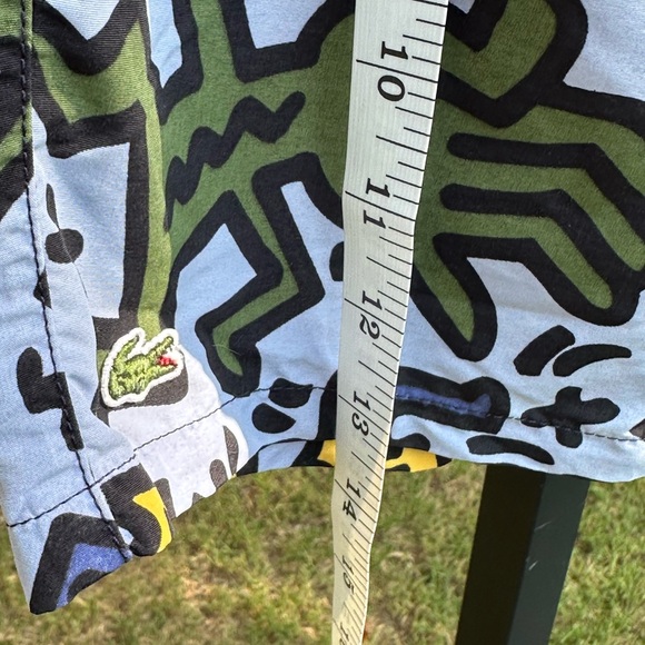 Lacoste Keith Haring Boys Size 10 Swim Trunks! Awesome and Pristine! - Picture 4 of 5